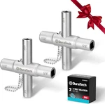 Way Sillcock Key Set, 1/4", 9/32", 5/16", 11/32", 2-PACK, For Valve, Faucet,. Fixed Price $23.93.