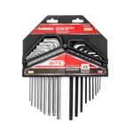 Bite Sae/metric Non-slip Hex Key Set (18-PIECE). Fixed Price $38.90.