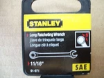 New Stanley 11/16 Flat Sae Ratcheting Combo Box End Wrench Spanner. Fixed Price $7.50.