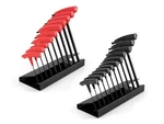 Tekton Ball End Hex T-handle Key Set, 21 Pieces (5/64-3/8 Inch, 2-10 Mm). Fixed Price $115.00.