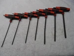 Craftsman Sae T-through Handle Ball End Hex Key Set, Usa Pn 46383 (loose). Fixed Price $82.95.