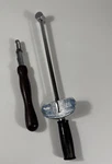 Vintage Husky Torque Wrench 1/2 & Klein Tools Yankee Screwdriver No 64000. Fixed Price $36.00.