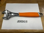 Snap-on Tools Orange 12" Soft Grip Flank Drive Plus Adjustable Wrench FADH12BO. Fixed Price $164.95.