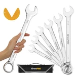 7PIECE Sae Wrench Set 15/16 11/4 Inch Big Open End Combination Tools. Fixed Price $50.57.