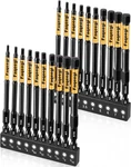 4-INCH Long Hex Bit Set 20PCS (metric & Sae) Impact Allen Wrench/key Drill. Fixed Price $12.99.