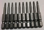 1838510 Irwin 10PC 1/4" Hex 2" T-10 Torx Driver Bits Quick Release. Fixed Price $14.95.