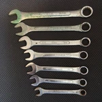Vintage Combination Wrenches - O.i.t. Fuller Cabo Chrome Vanadium 11/16 To 3/8. Fixed Price $10.00.