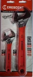 Crescent Adjustable Wrench Set 6 In And 10 Chrome Cushion Grip (2-PIECE). Fixed Price $17.99.