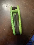 Sears Craftsman Usa Metric Hex Key Folding Set 46698 Rare Neon Green. Fixed Price $17.00.