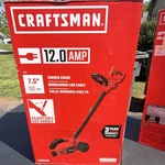 Craftsman CMEED400 Corded Edger 7.5" Blade, Adjustable Handle, High Torque. Fixed Price $45.00.