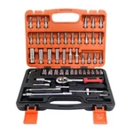 46PCS Car Repair Tool Kit Ratchet Torque Wrench Spanner Screwdriver 1/4-INCH Soc. Fixed Price $88.06.