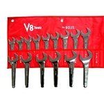 V8 Tools 9215 Jumbo Sae Service Wrench Set In Plastic Tray, Pieces. Fixed Price $161.77.
