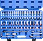 Neiko 02472A 3/8-INCH-DRIVE Colored Mechanics Tool Ratchet, Socket Set, 76-PIECE. Fixed Price $203.17.