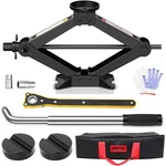 Ford Mustang 3TON Car Scissor Jack Set Spare Tire Lug Wrench Tool Kit. Fixed Price $74.99.