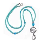 Beaded Necklace Lanyard Holder, Keys Work Id Badge, Hummingbird, Colour Choice. Fixed Price $23.56.