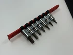 Matco Tools 7PC Sae Hex Allen Bit Socket Driver Set, 3/8 Drive, BXY4 BXY12. Fixed Price $64.59.