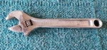 Vintage Armstrong Adjustable Wrench 28-408 Usa Made 200MM. Fixed Price $24.95.