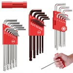 Meterk 35PCS T-handle Allen Wrench Kit MK51 Included S2 Material) K1L4. Fixed Price $19.32.