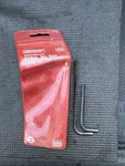 Sears Craftsman Usa Nos 3/16 Short Long Sae Bed Key Set 46780 In Pouch. Fixed Price $12.00.