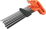 Tools Piece 9" Long T-handle Sae Hex Key Set, 5/64" 3/8". Fixed Price $89.97.
