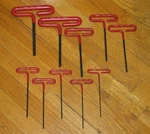 Elkind 53610 10-PIECE T-handle Cushion Grip Hex Allen Key Set Standard (sae). Fixed Price $24.95.