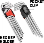 Piece Powerbuilt Sae Hex Key Wrench Set For Damaged Fasteners Zeon 240096 New. Fixed Price $30.96.