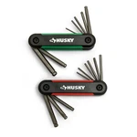 Husky Ball End Folding Hex Key (9-PIECES Sae And 8-PIECES Mm). Fixed Price $15.95.