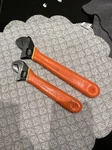 Cementex AW-8 And AW-10 Double Insulated Adjustable Wrenchs Made Usa. Fixed Price $35.00.