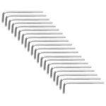 Piutouyar Hex Key Wrench, 20PC L-shaped Allen Set For 3MM, Silver. Fixed Price $8.96.