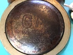 Antique Cast Iron Global Master Gm No. 5994 & Key Japan Locks Works. Fixed Price $29.99.