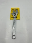 Stanley Tool 87-471 Chrome Plated Adjustable Wrench 10 Inch Forged Alloy Steel. Fixed Price $17.49.