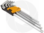 9PCS Extra Long Arm Hex Key Set Wrench Ball Point Allen Metric 1.5MM-10MM. Fixed Price $20.95.