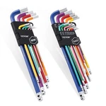 Vevor Hex Key Allen Wrench Set, 22 Pcs Sae (0.050-3/8 In) And Multicolor. Fixed Price $29.28.