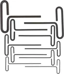Bondhus 10 Piece Loop T-handle Hex Key Set: 6" Long, 3/32" To 3/8" Size. Fixed Price $43.96.