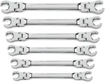 Gearwrench 81911D 6 Pc. Flex Head Flare Nut Metric Set. Fixed Price $97.99.