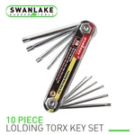 10 Pc Tamper Proof Star Key Set Folding Locking Torx Security Screwdriver T6-T30. Fixed Price $9.99.