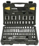 123 Piece Socket Ratchet Tools Set Metric 1/4 3/8 Drive Sae Repair Stanley. Fixed Price $69.99.