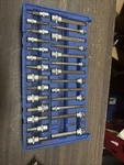 Cornwell Tools CBS2802S 27 Pc 1/4 & 3/8 Drive Sae Metric Hex Bits Short Long. Fixed Price $99.99.