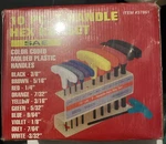 10-PIECE Sae T-handle Hex Key Set With Stand New Factory Sealed # 37861. Fixed Price $18.99.