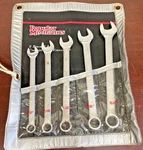 Vintage Popular Mechanics 5 Piece Wrench Set W/ Original Roll Up Tool Mat Rare. Fixed Price $100.00.