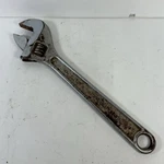 Truecraft Tool 12" F212 Adjustable Wrench Japan Chrome Vanadium Steel Mechanic. Fixed Price $9.99.