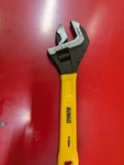 Dewalt 10" Dip Grip Adjustable Wrench Yellow Handle DWHT75496. Fixed Price $8.99.