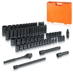 1/2" Drive Master Impact Socket Set, 65 Piece, With Adapters & Ratchet Handle.... Fixed Price $140.40.