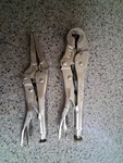 Irwin Vise-grip 7LW Parrot Locking Wrench, 6LN Needle Nose Pliers Lot. Fixed Price $20.00.