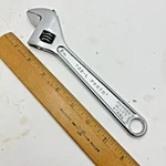 Vintage Proto Tools 708-L Click-stop Adjustable Wrench 8"INCH Made Usa. Fixed Price $14.95.