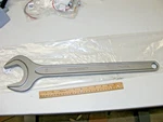 Gedore 75MM Single Open End Spanner Wrench 849 (ZZ13). Fixed Price $127.99.