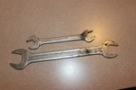 Blue Point Supreme Open-end Wrenches LTA-2428 7/8" 3/4" & S-1618 1/2" 9/16". Fixed Price $24.95.