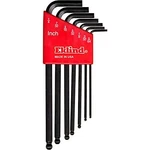 Eklind 13207 Ball-hex-l Key Allen Wrench 7PC Set Sae Inch Sizes 5/64-1/4 Long. Fixed Price $13.95.