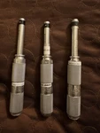 Of 3 Sturtevant Richmont PM-5 Preset Torque Screwdrivers, 1/4 Hex Drive.. Fixed Price $40.00.