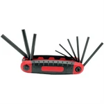 Wilmar Corp. / Performance Tool 9 Piece Sae Folding Hex Key Set. Fixed Price $16.37.